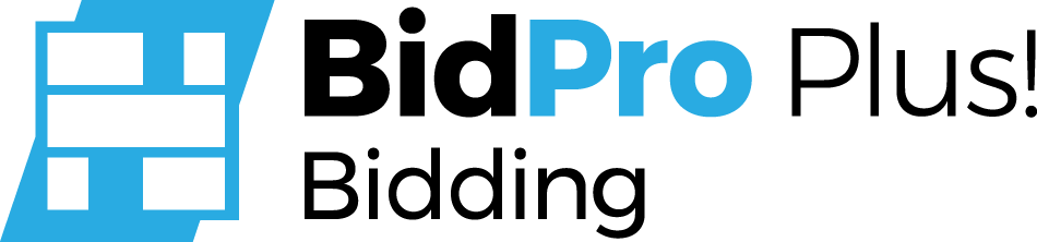 BidPro Plus! Bidding logo